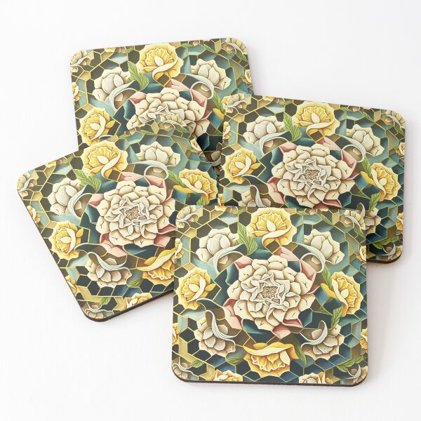 Item preview, Tessellating Floral Pattern designed and sold by DougalWear.