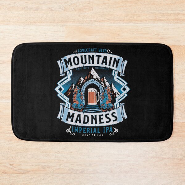 Item preview, Mountain Madness - Vintage Distressed Horror - Lovecraft Beer designed and sold by Nemons.