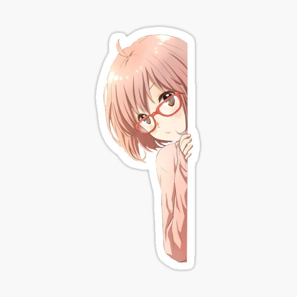 Mirai Kuriyama Bunny - Kyoukai no Kanata Sticker for Sale by Awesomedeer