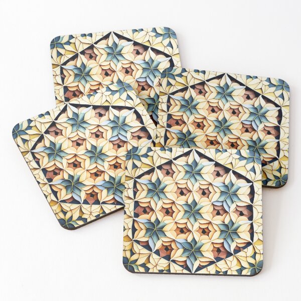 Item preview, Tessellating Floral Pattern designed and sold by DougalWear.