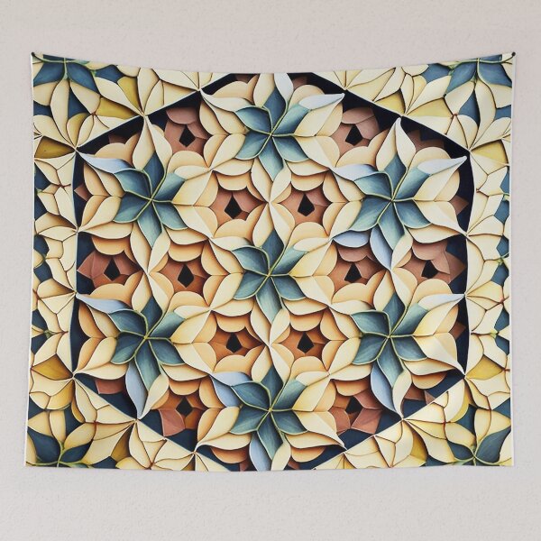 Item preview, Tessellating Floral Pattern designed and sold by DougalWear.