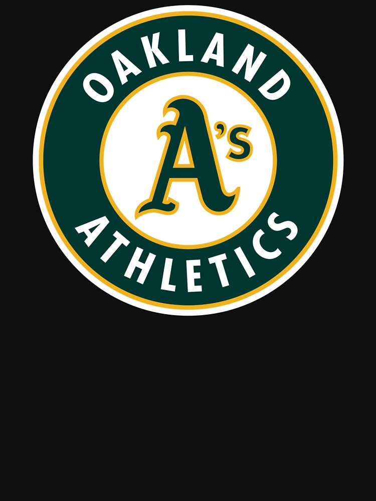 Oakland Athletics A's logo Distressed Vintage logo T-shirt 6 Sizes