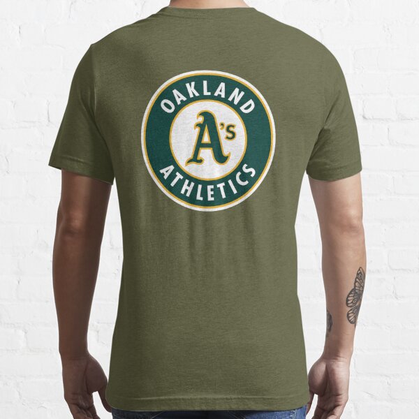 Oakland Athletics A's logo Distressed Vintage logo T-shirt 6 Sizes