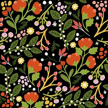 Artwork thumbnail, Spring flowers by RandomCuteness