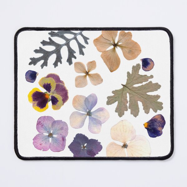 Item preview, Pressed flowers, hydrangeas, pansy, silver dust designed and sold by miomercado.