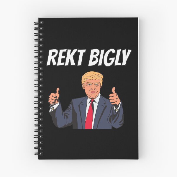 Item preview, Rekt Bigly Trump designed and sold by Essenti4lgoods.