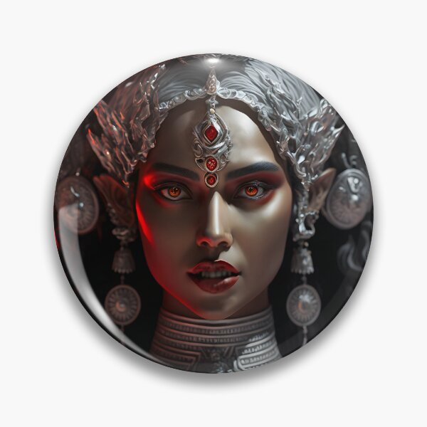 Item preview, Durga, Hindu goddess of war designed and sold by Bizarrella.