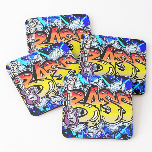 Item preview, bass sticker 2 designed and sold by LowEndGraphics.