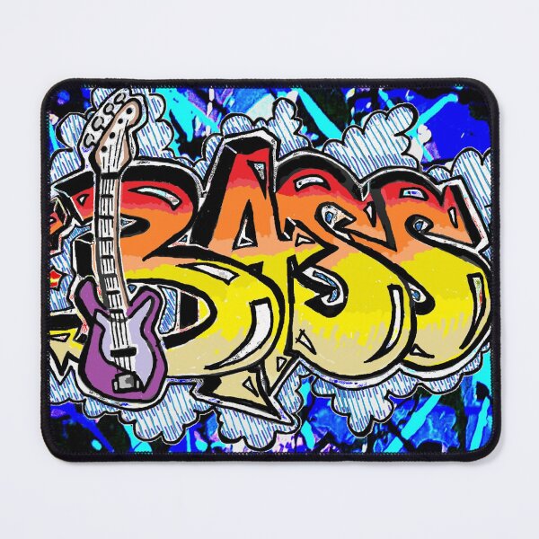 Item preview, bass sticker 2 designed and sold by LowEndGraphics.
