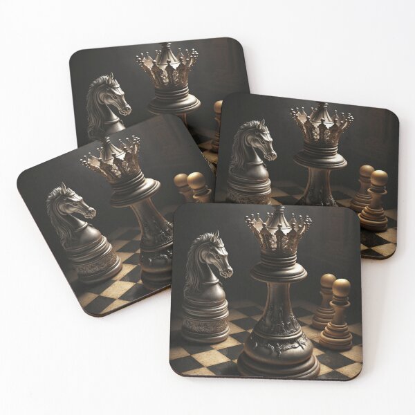 Item preview, Chess - Queen vs Knight designed and sold by AB9-Designs.