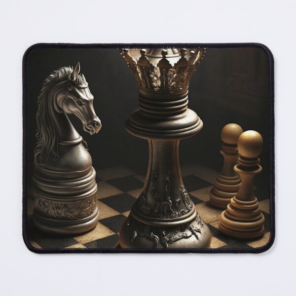 Item preview, Chess - Queen vs Knight designed and sold by AB9-Designs.