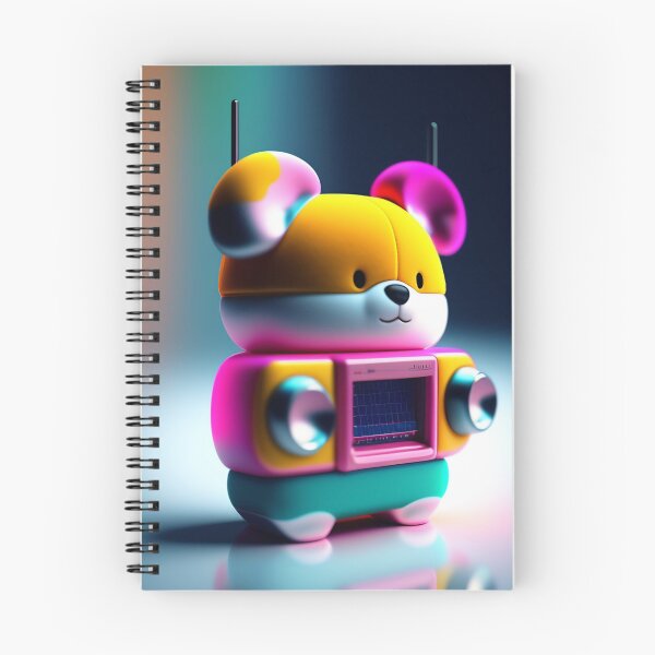 Item preview, Retrofuturistic Radio Teddybear designed and sold by chobopop.