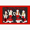Mean Girls Merry Christmas Jingle Bell Rock Greeting Card By Dassy86 Redbubble