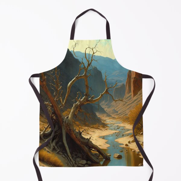 Item preview, Sunny bone dry canyon landscape painting designed and sold by RK - Shop.