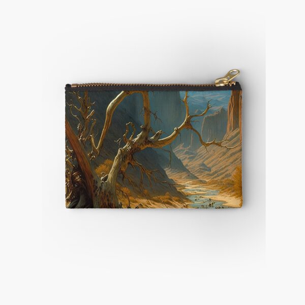 Item preview, Sunny bone dry canyon landscape painting designed and sold by RK - Shop.