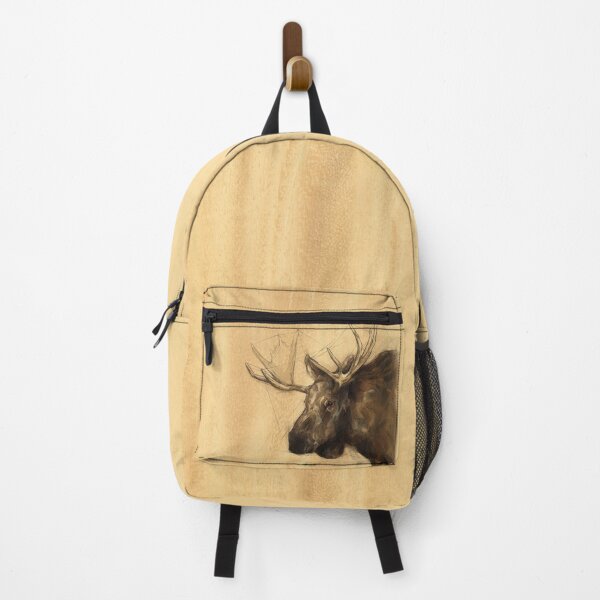 Item preview, Spirit Animal Moose wood background - King, Pride & Grace designed and sold by Lydia Jansen.