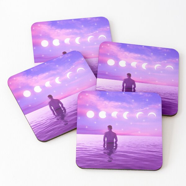Item preview,  Purple Sea under Moon Phases  designed and sold by Yasmine khalifa.