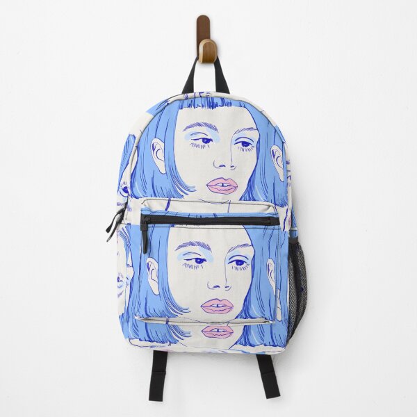 Item preview, Sassy girl with blue hair designed and sold by Itsdomd.