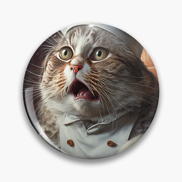 Item preview, Meowsterchef running out of time designed and sold by RK - Shop.