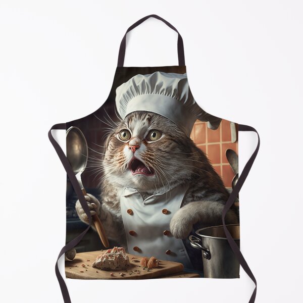 Item preview, Meowsterchef running out of time designed and sold by RK - Shop.