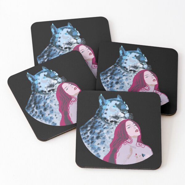 Item preview, Blue Tiger And Red-haired women. designed and sold by Annet KY.
