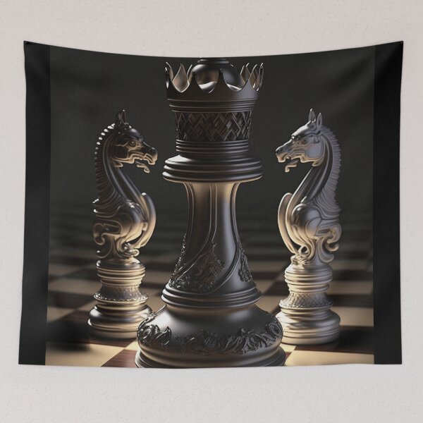 Item preview, Chess - The King and the Knights designed and sold by AB9-Designs.