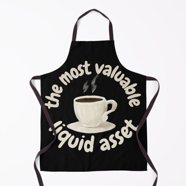 Item preview, Coffee the most valuable liquid asset, for finance and coffee lovers designed and sold by NoetherSym.