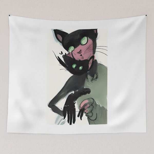 Item preview, Blac Cat The beautiful designed and sold by SociableAnimals.
