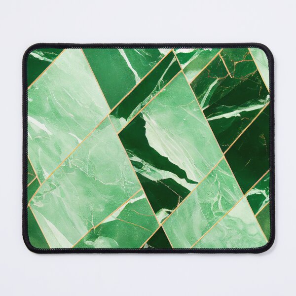 Item preview, Green white marble texture designed and sold by AppleElf.