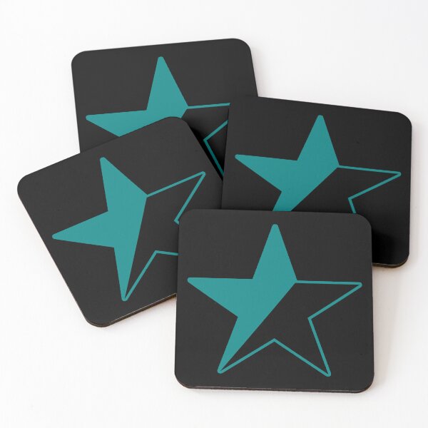 Item preview, Anarchist Star--Black & Teal designed and sold by SCHPiDAUU.