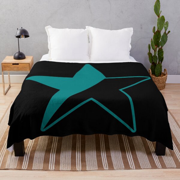 Item preview, Anarchist Star--Black & Teal designed and sold by SCHPiDAUU.
