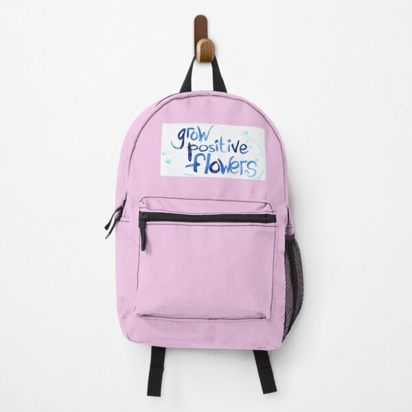 Item preview, Grow positive flowers (blue color) | positive watercolor lettering designed and sold by lausn.