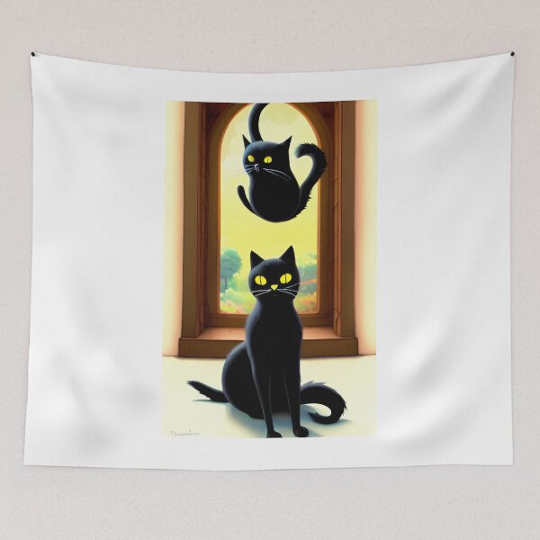 Item preview,  Blac Cat The beautiful designed and sold by SociableAnimals.