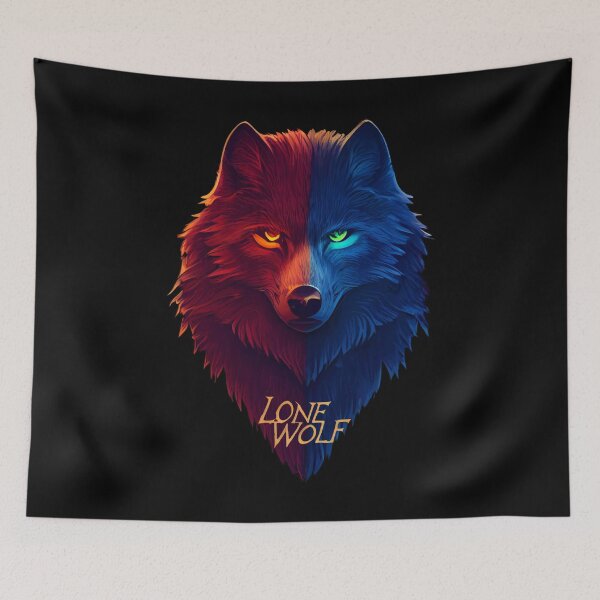 Item preview, Lone wolf designed and sold by Art4u-Shop.