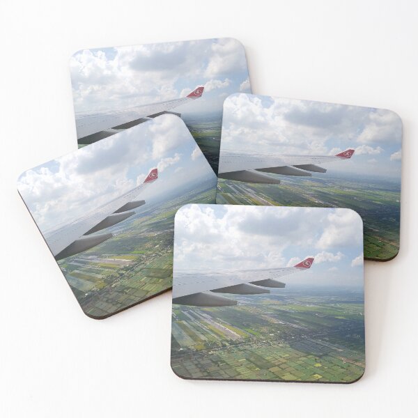 Item preview, Aerial View from an Airplane to Fields designed and sold by Anastasia Kaneva.