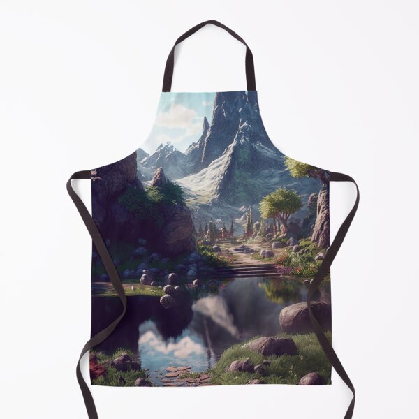 Item preview, Fantasy landscape puzzles designed and sold by AreteSticker.