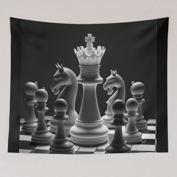 Item preview, Chess - The King surrounded designed and sold by AB9-Designs.