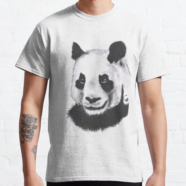 Panda - Charcoal Animals Classic T-Shirt