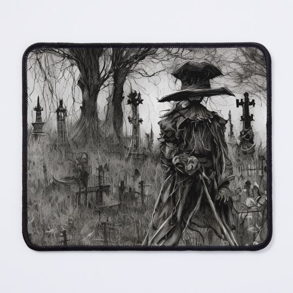 Item preview, Dr Syn - The creepy scarecrow of Romney Marsh, Dymchurch walks in a graveyard designed and sold by StedeBonnet.