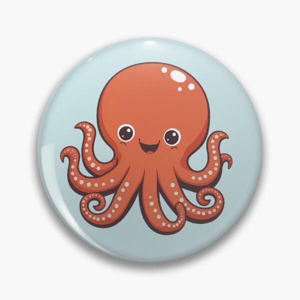 Item preview, cute octopus designed and sold by Grau7.