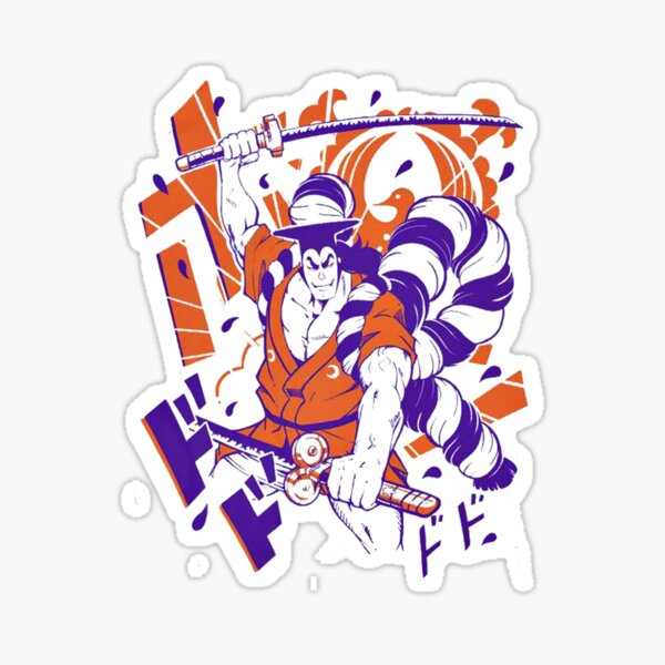 "Vintage kozuki oden wano" Sticker for Sale by SamanT1 | Redbubble