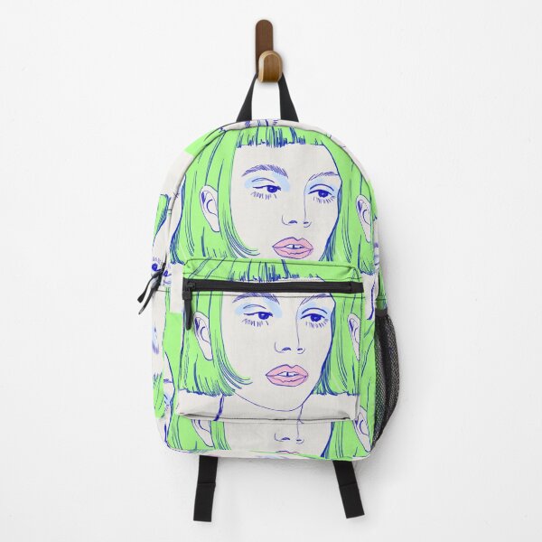 Item preview, Sassy girl with green hair designed and sold by Itsdomd.