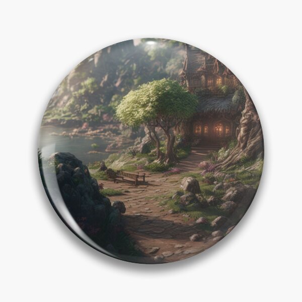 Item preview, Fantasy landscape puzzles designed and sold by AreteSticker.