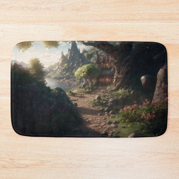 Item preview, Fantasy landscape puzzles designed and sold by AreteSticker.
