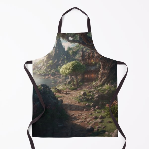 Item preview, Fantasy landscape puzzles designed and sold by AreteSticker.