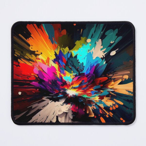 Item preview, Color explosion - Abstract oil painting - MxCaptures designed and sold by mxcaptures.
