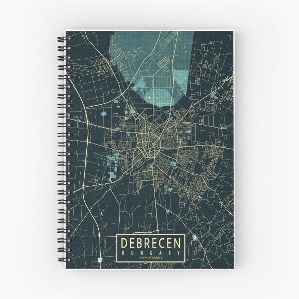 Item preview, Debrecen City Map of Hungary - Summer designed and sold by deMAP.