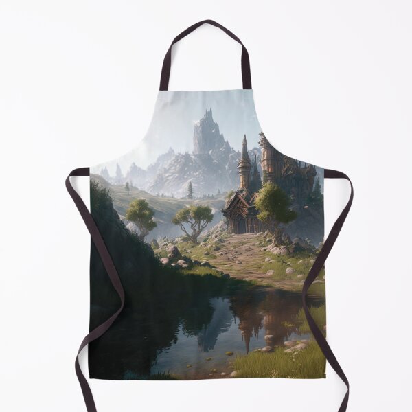 Item preview, Fantasy landscape puzzles designed and sold by AreteSticker.