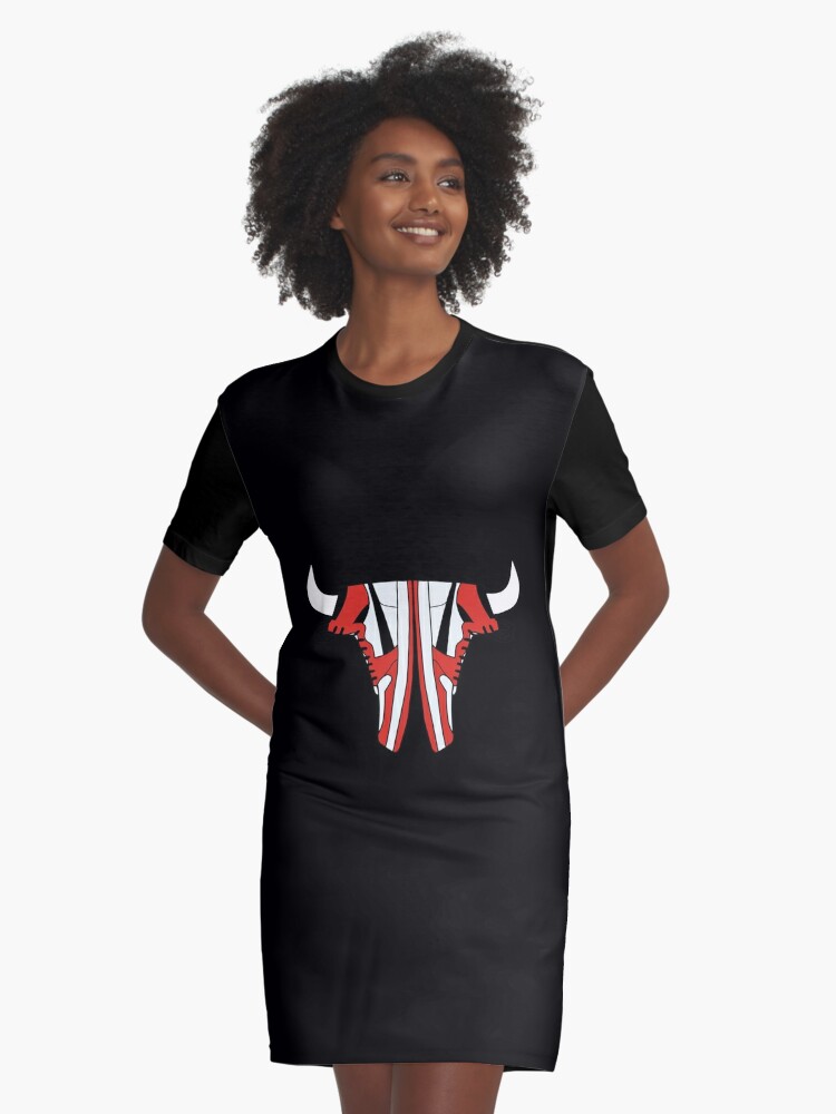 Chicago bulls shoes Graphic T Shirt Dress