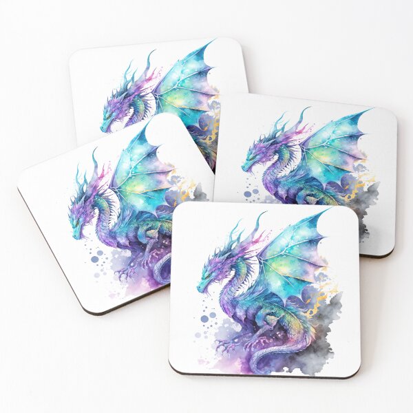Item preview, Fantasy Dragon in Watercolor #2 designed and sold by toxicdz.